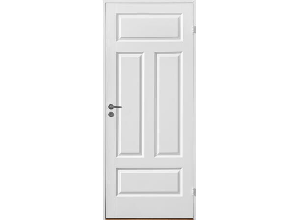 Odin Tett Hvit Kompakt Kompakt dørblad