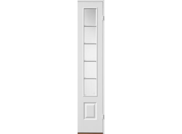 Odin Glass Kompakt Hvit Sidefelt Kompakt dørblad