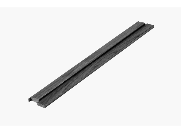 Terskel Eik - Dempet Sort Standard 22mm - NCS S 8500-N