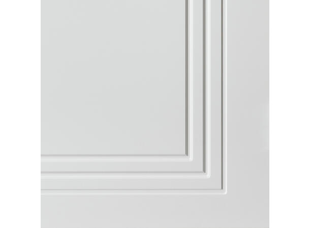 Sara Glass Hvit 160 x 210 H -( 100 + 60) Cotswold glass - NCS S 5040-G40Y-TETT SF