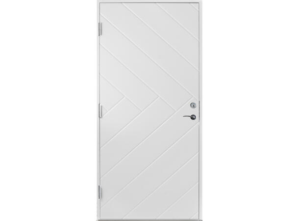 Lindhjem Hvit 100 x 210 H - Innadslående Tett 