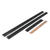 Karmsett Dempet Sort m/ pak 80 x 190 Flat 9mm terskel - NCS S 8500-N 