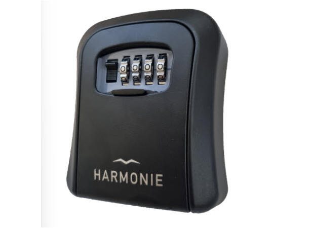 Smart dørpakke 8 - Porto Sort Tastatur - Nøkkelboks - Porto - Skilt 