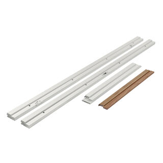 Karmsett Hvit 80 x 210 Standard terskel - NCS S 0502-Y