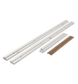 Karmsett Hvit m/ pak 80 x 210 Standard terskel - NCS S 0502-Y
