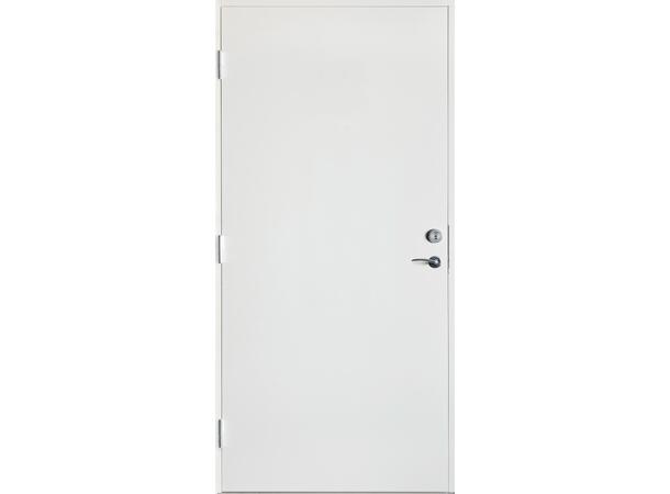 35dB Hvit 80 x 210 V Hvitmalt karm 92mm - R'W35 dB 