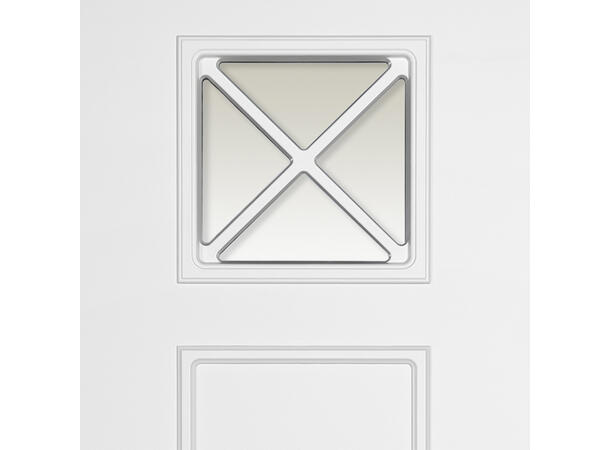 Tinn Hvit 100 x 210 V Sotet Glass 