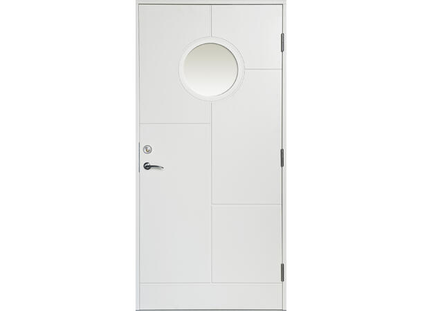 Stavern Hvit 100 x 210 H Sotet Glass 