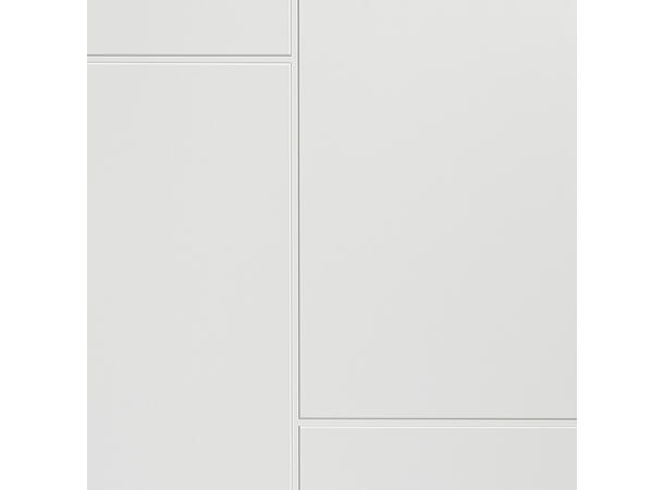 Stavern Hvit 100 x 210 V Sotet Glass 