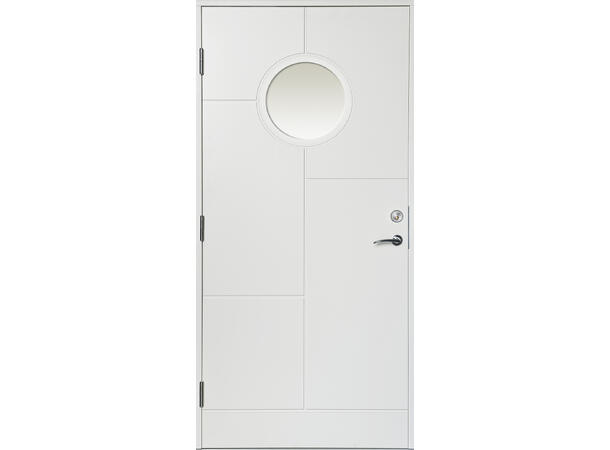 Stavern Hvit 100 x 210 V Sotet Glass 