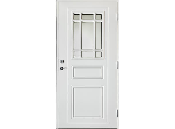 Helle Hvit 110 x 210 H Sotet glass 