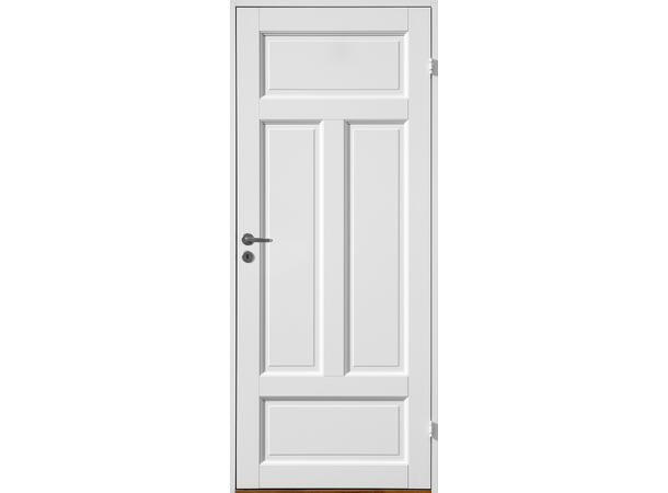 Harald Klassisk Tett Klassisk hvitmalt dørblad