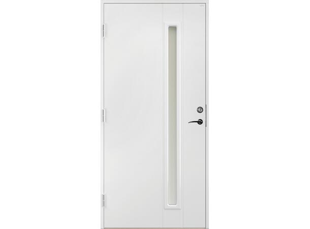 Mie Hvit 90 x 210 V Sotet glass 