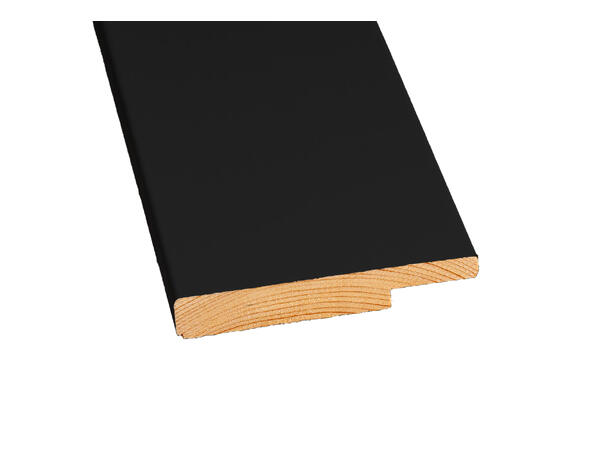 Utforing 18x070x220 Dempet Sort 2x220+1x110cm- NCS S8500-N - FSC MIX 70% 